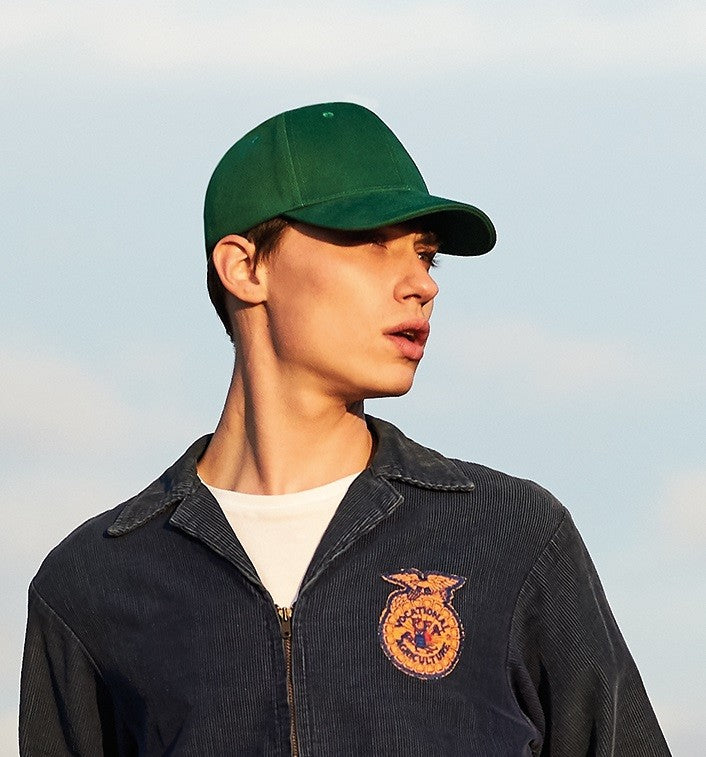 Pro Style Heavy Brushed Cotton Cap | CLASSIC RED