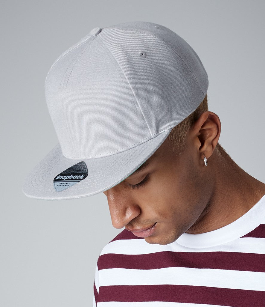 Original Flat Peak Snapback | CLASSIC RED/BLACK (GREEN UNDERPEAK)