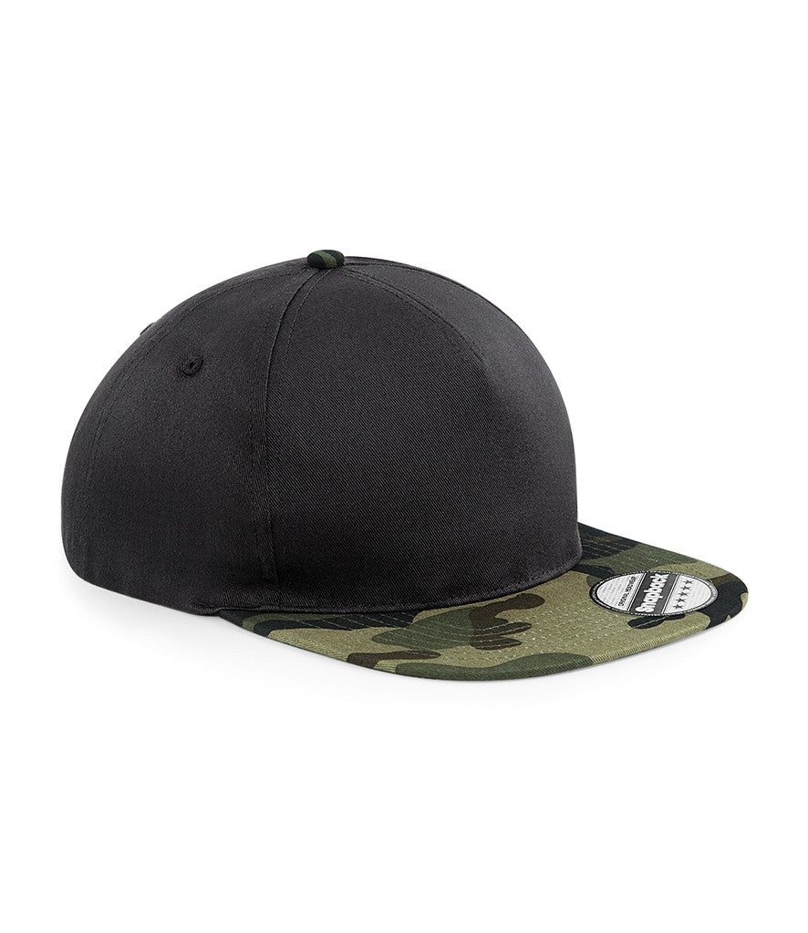 Camo Snapback | BLACK/JUNGLE CAMO