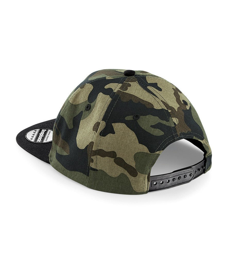 Camo Snapback | BLACK/JUNGLE CAMO