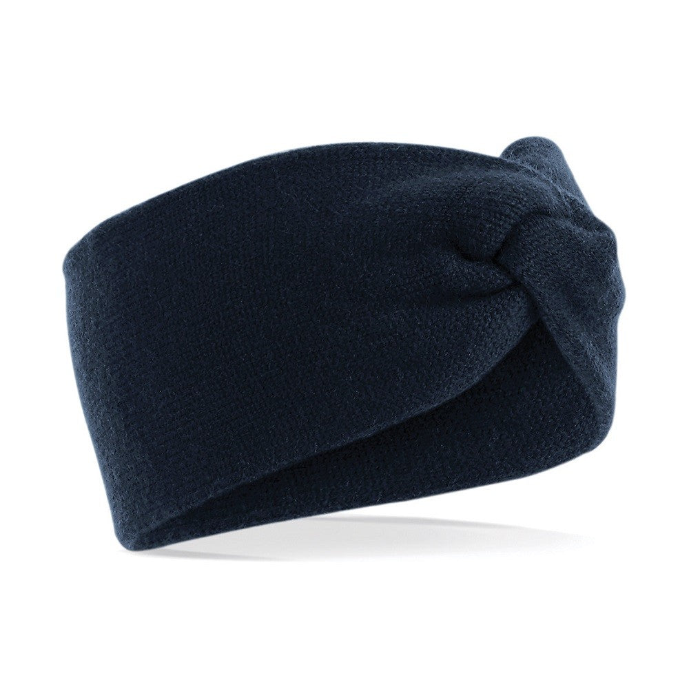 Twist Knit Headband | FRENCH NAVY