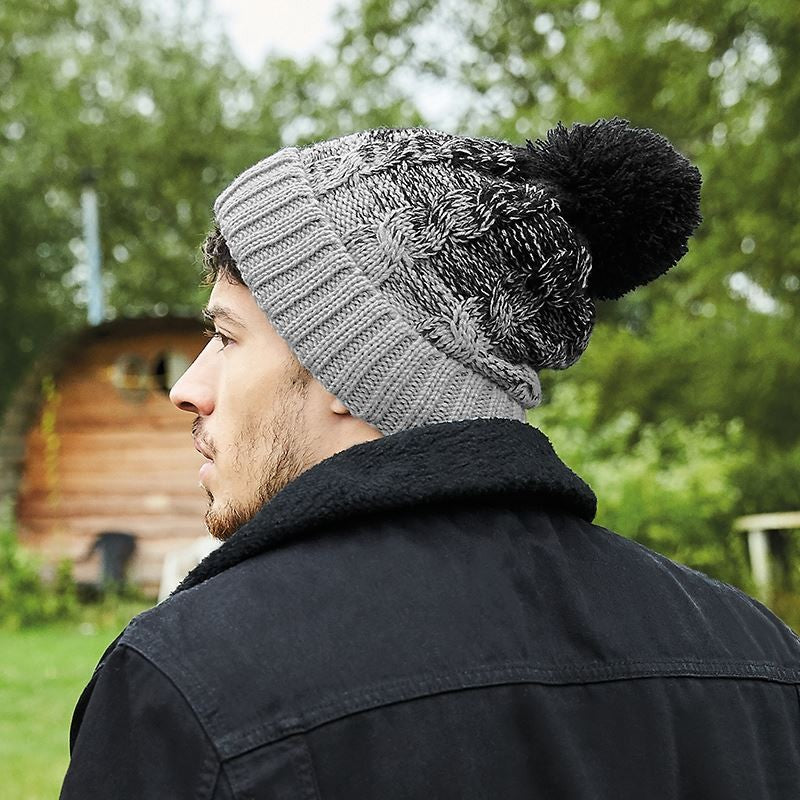 Ombre Beanie | TEAL/FRENCH NAVY