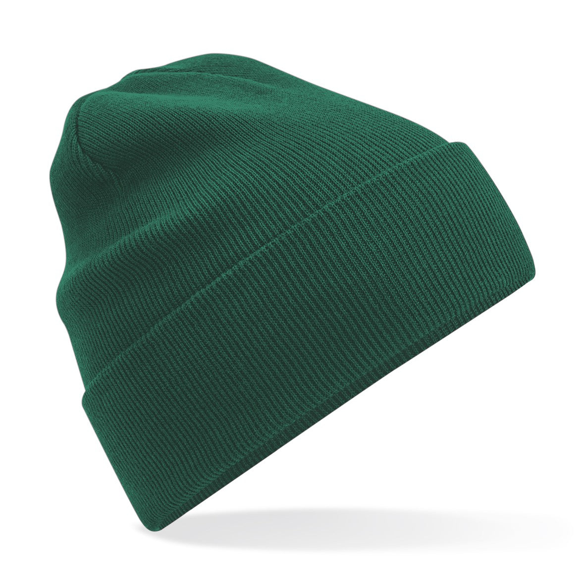 Organic Cotton Original Cuffed Beanie | BOTTLE GREEN