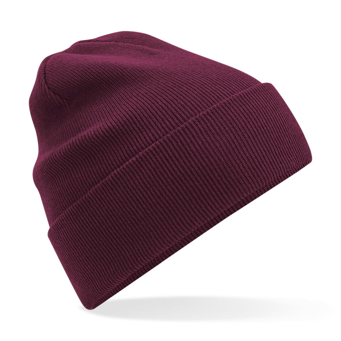 Organic Cotton Original Cuffed Beanie | BURGUNDY