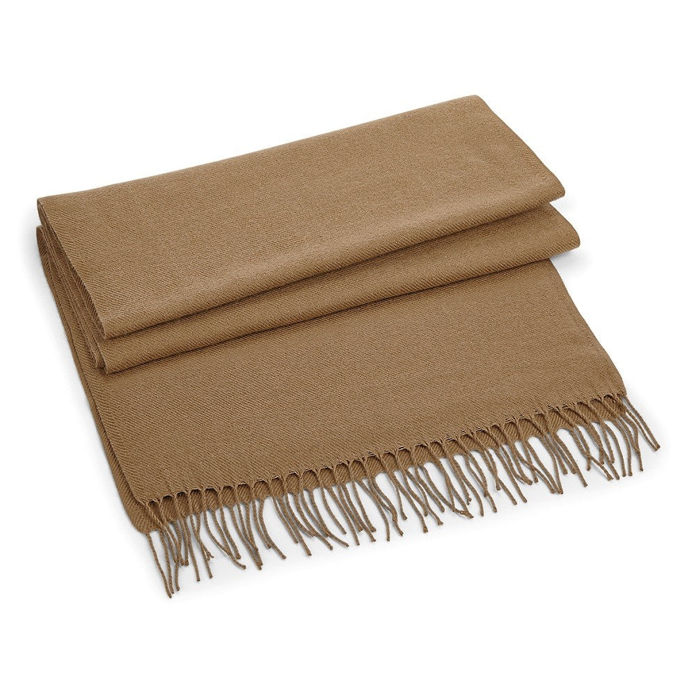 Classic Woven Scarf | BISCUIT