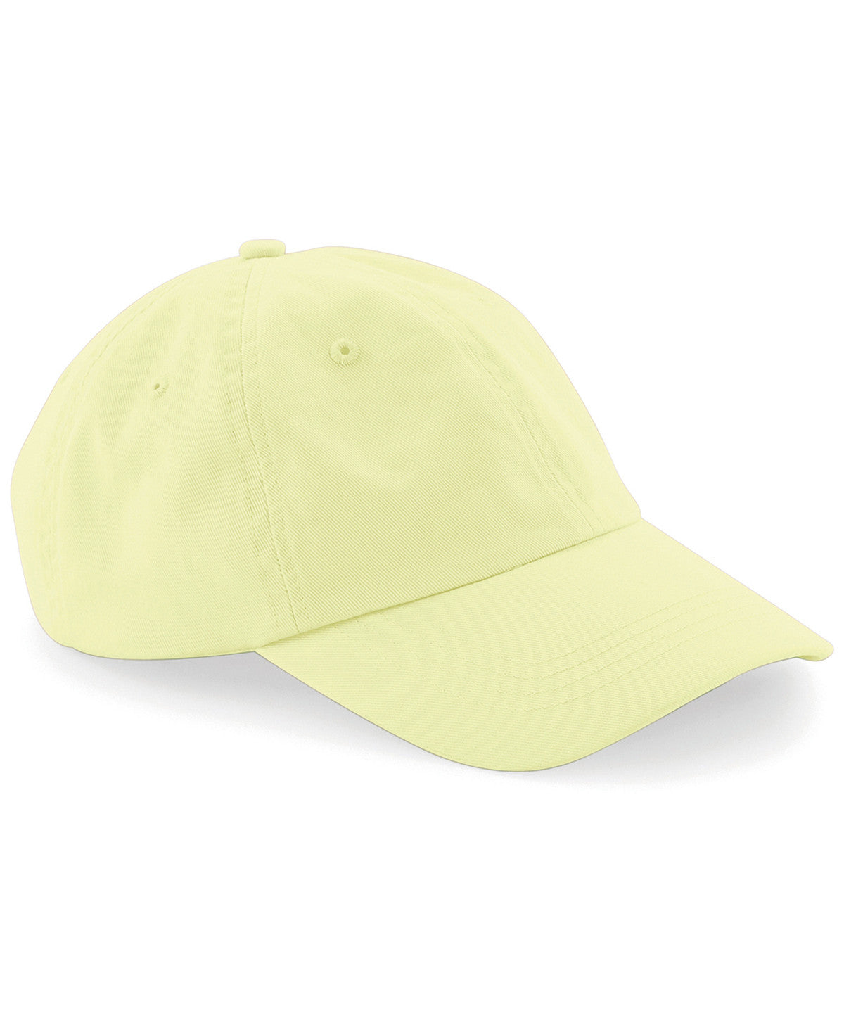 Low Profile 6 Panel Dad Cap | PASTEL LEMON