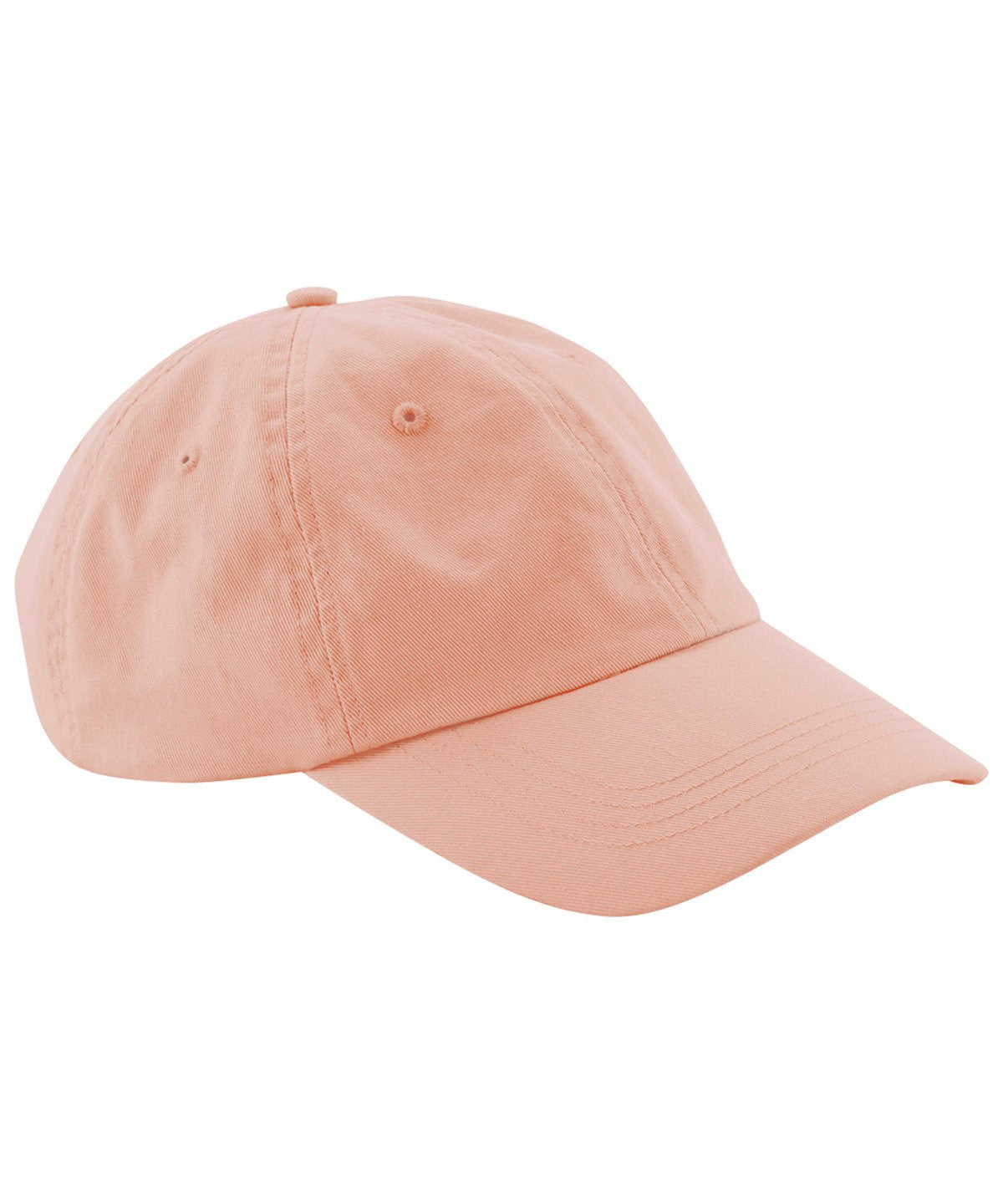 Low Profile 6 Panel Dad Cap | PEACH