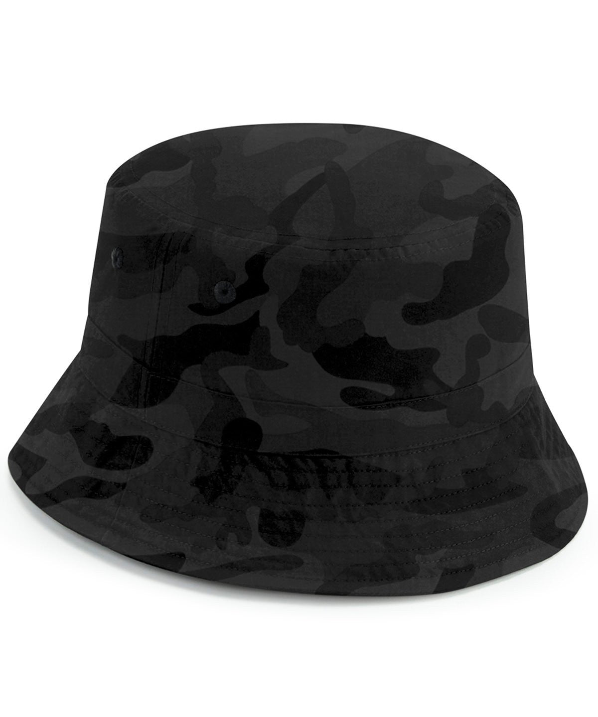 Recycled Polyester Bucket Hat | MIDNIGHT CAMO