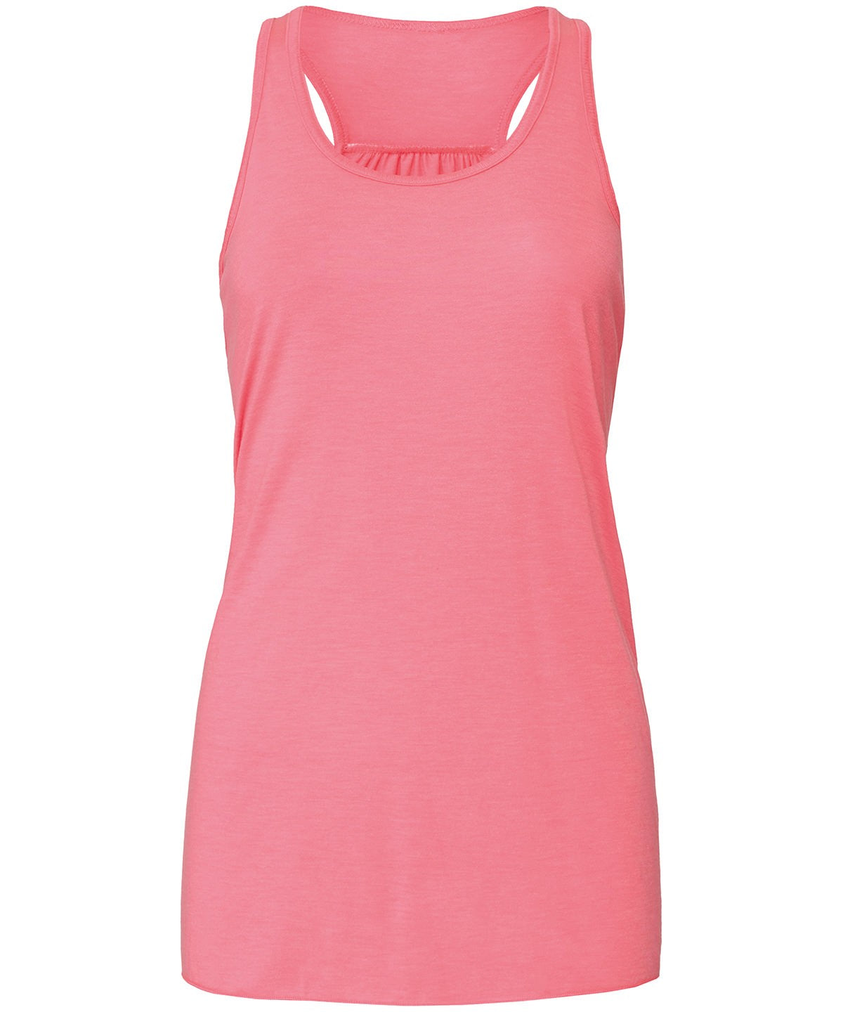 Flowy Racerback Tank Top | NEON PINK