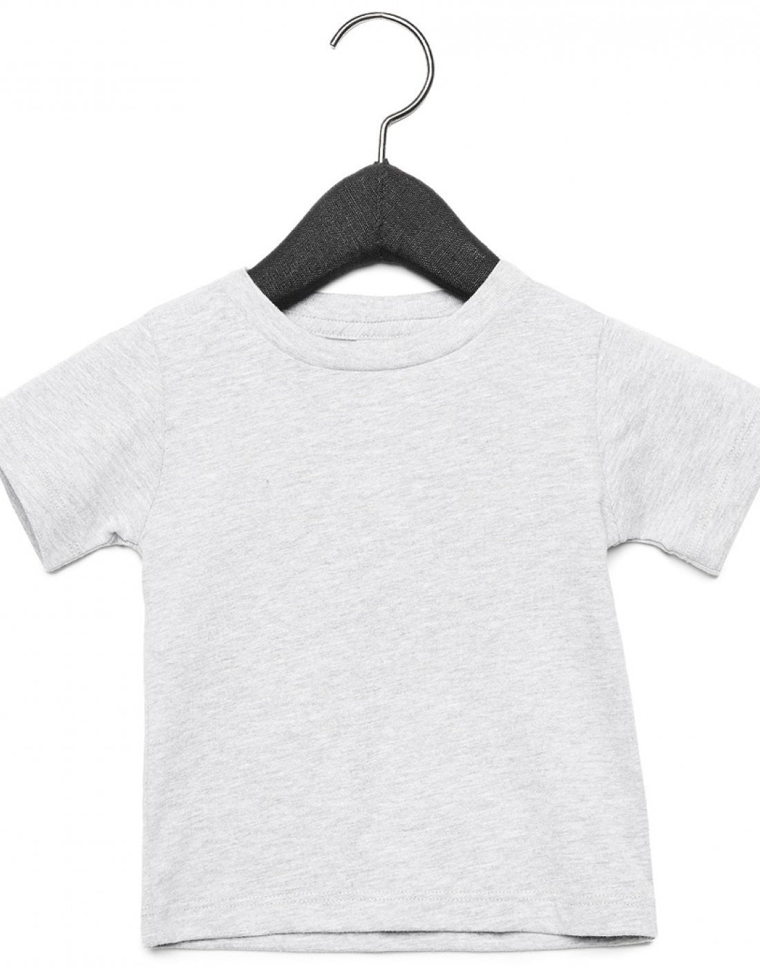 Canvas Baby Crew Neck T-Shirt | ATHLETIC HEATHER