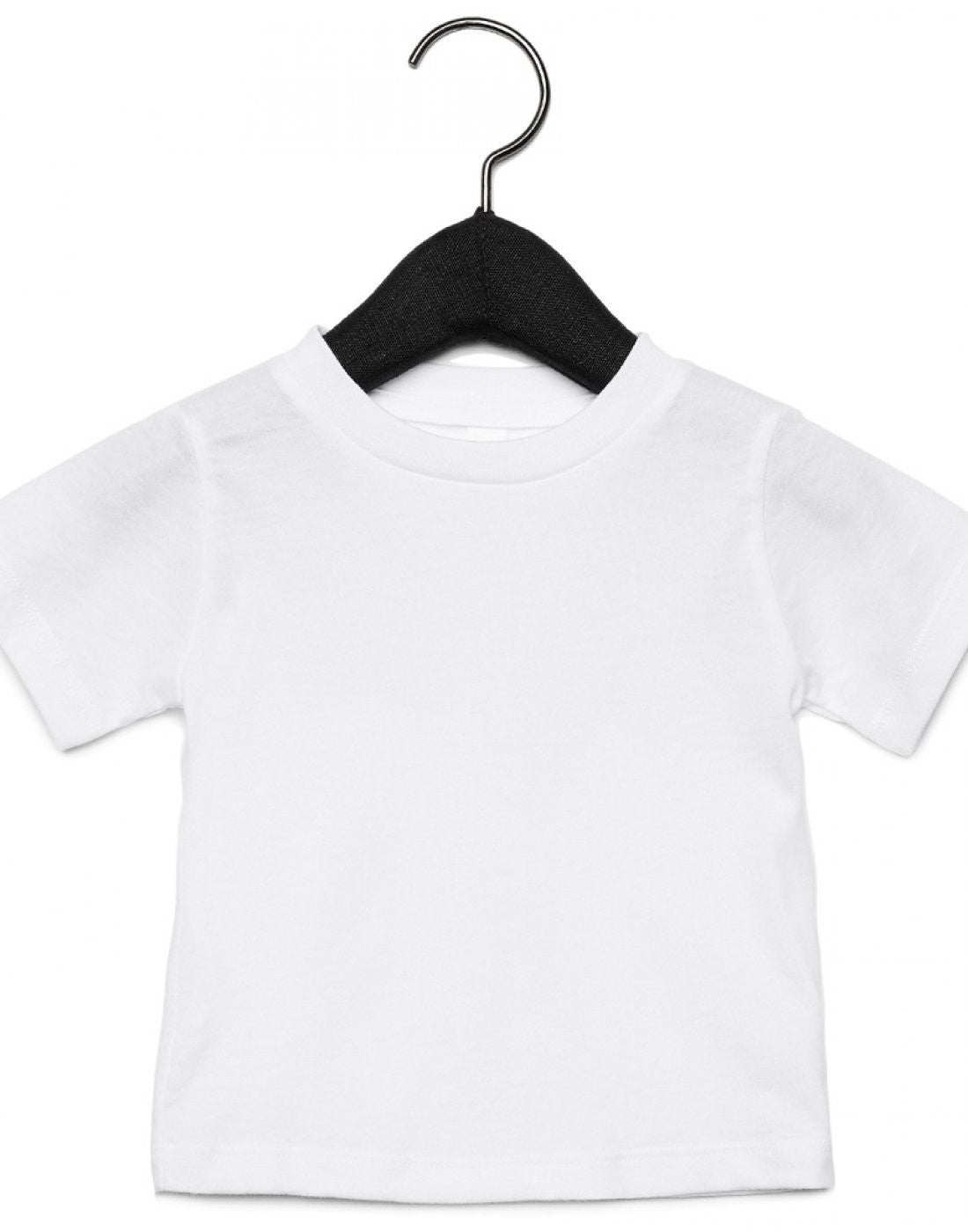 Canvas Baby Crew Neck T-Shirt | WHITE