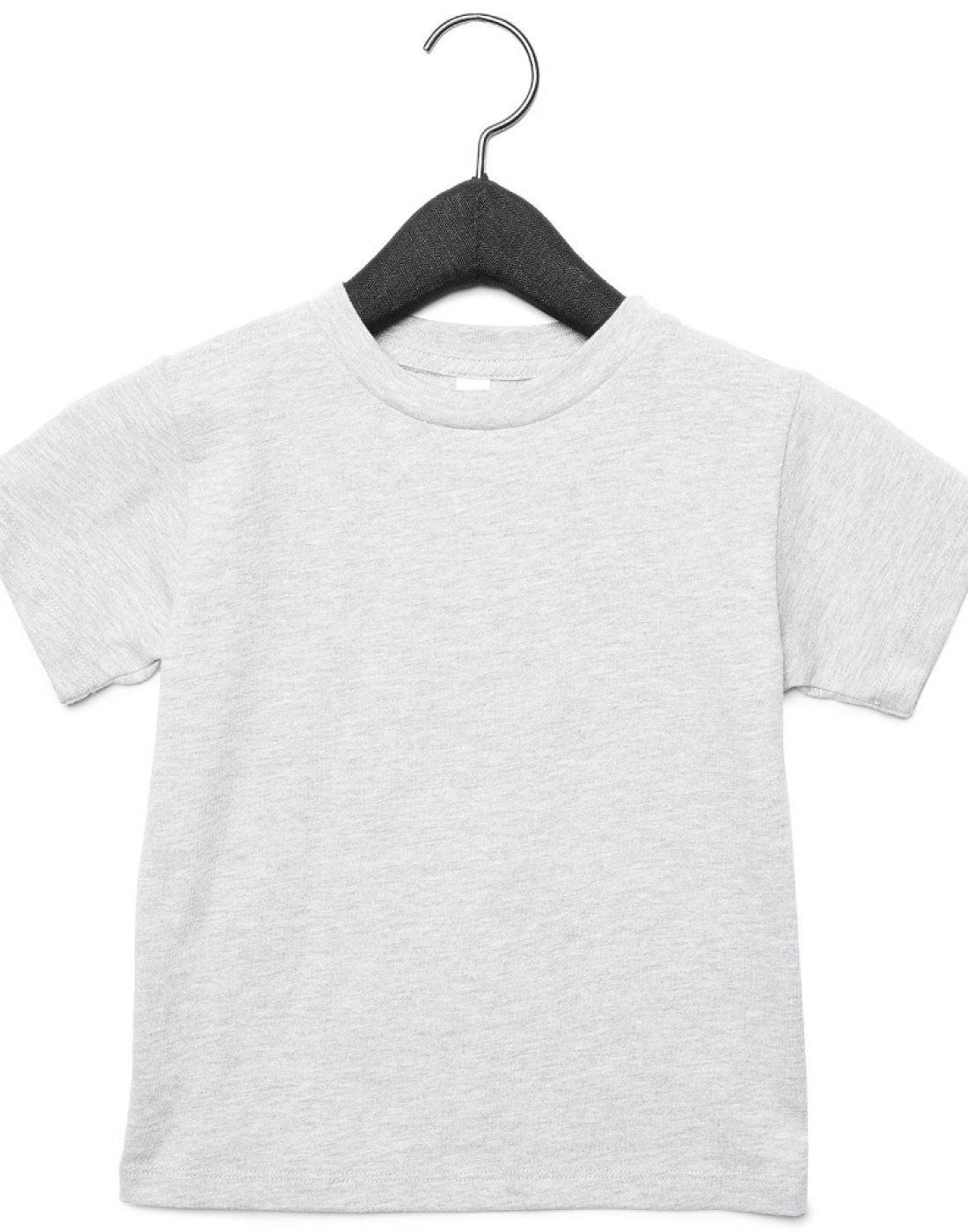Canvas Toddler Crew Neck T-Shirt | ATHLETIC HEATHER