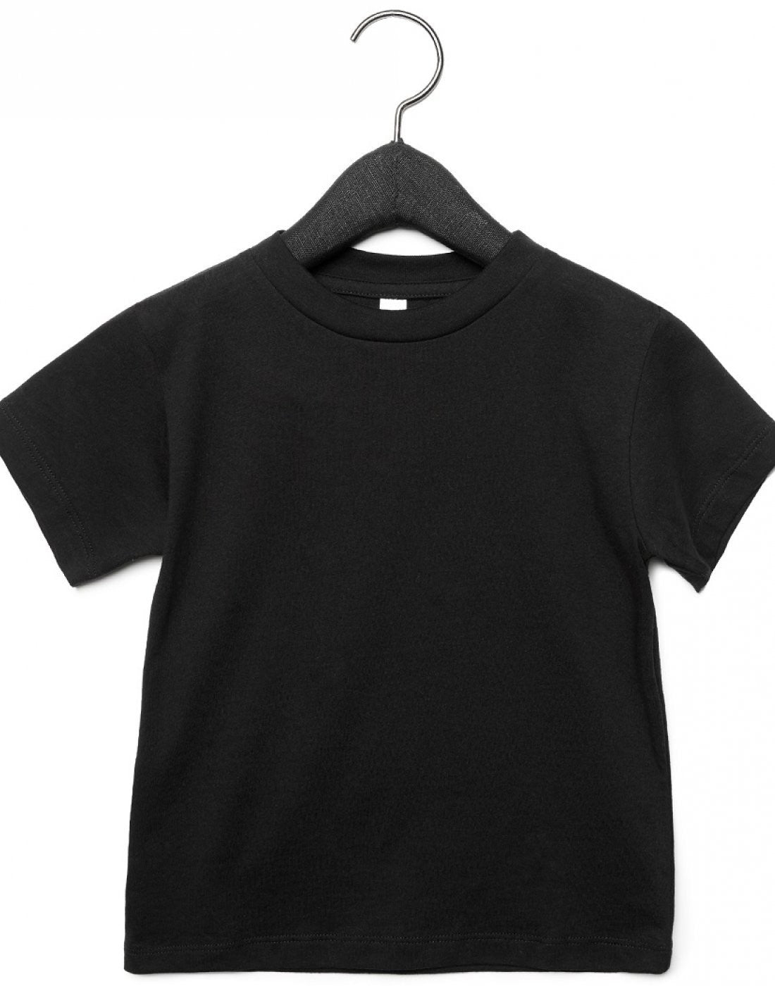 Canvas Toddler Crew Neck T-Shirt | BLACK