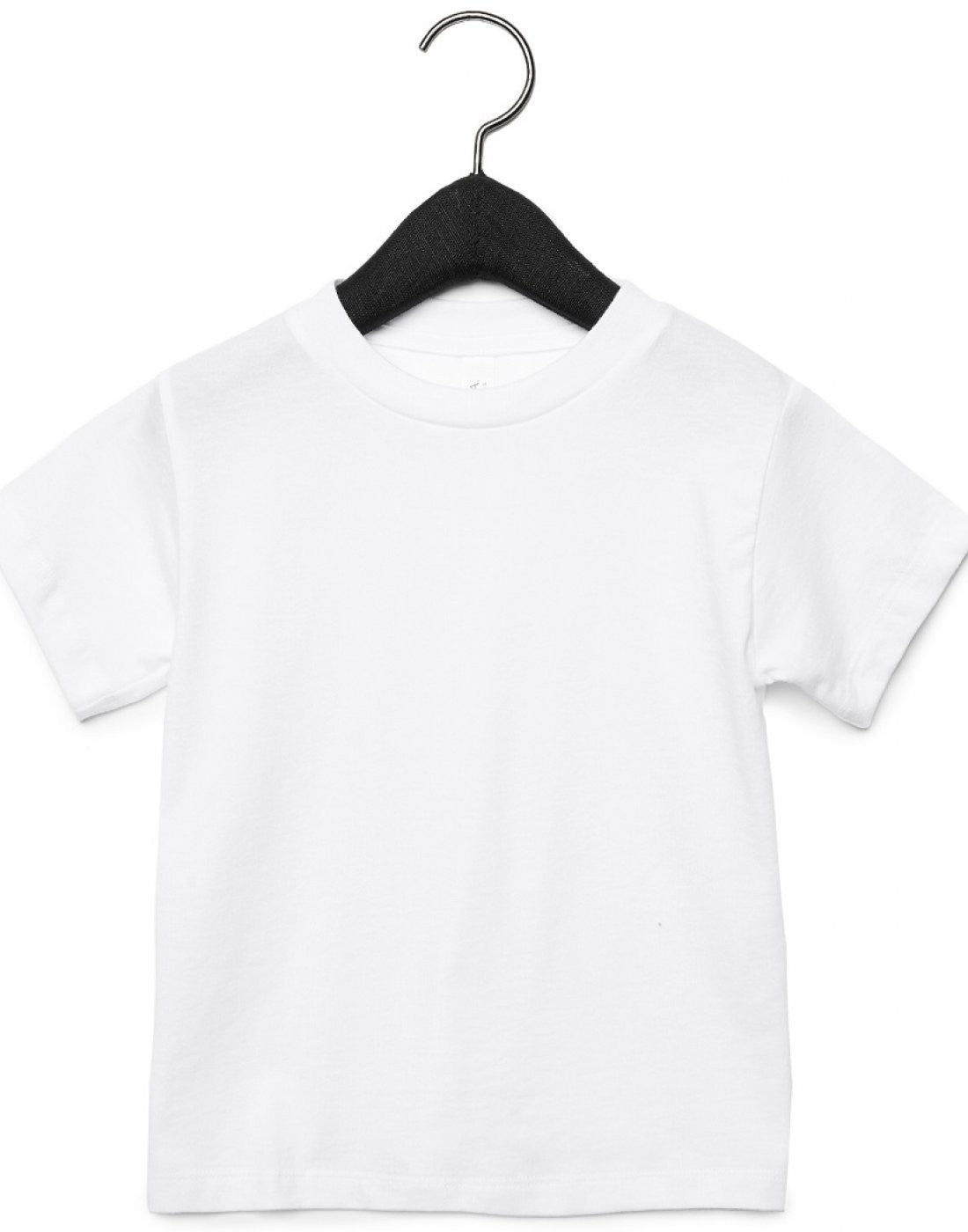 Canvas Toddler Crew Neck T-Shirt | WHITE