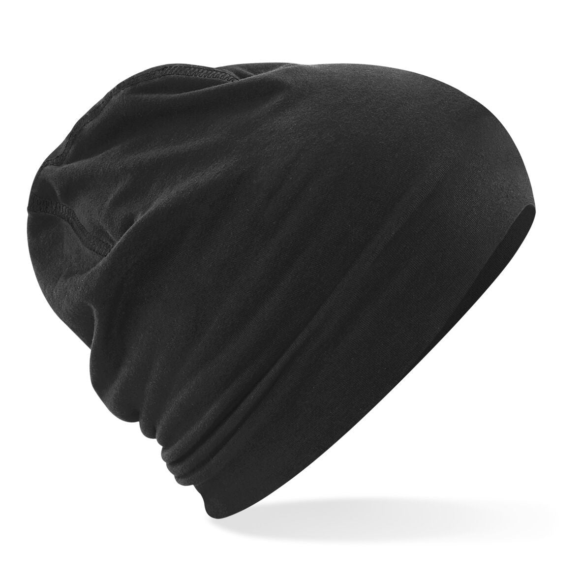 Hemsedal Cotton Beanie | BLACK