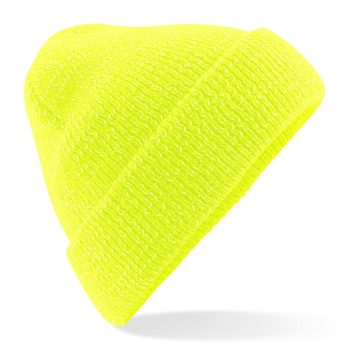 Reflective Beanie | FLUORESCENT YELLOW