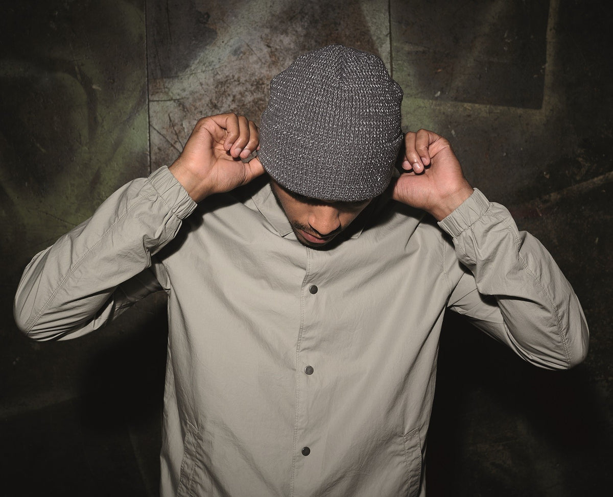 Reflective Beanie | GRAPHITE GREY