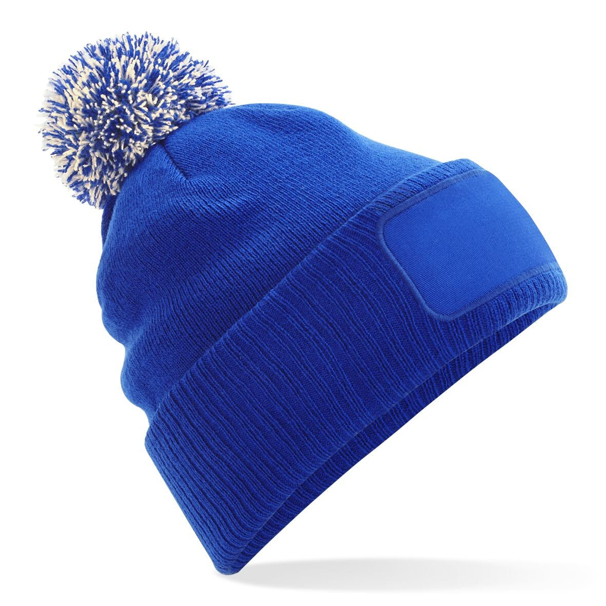 Snowstar Printers Beanie | BRIGHT ROYAL/OFF WHITE