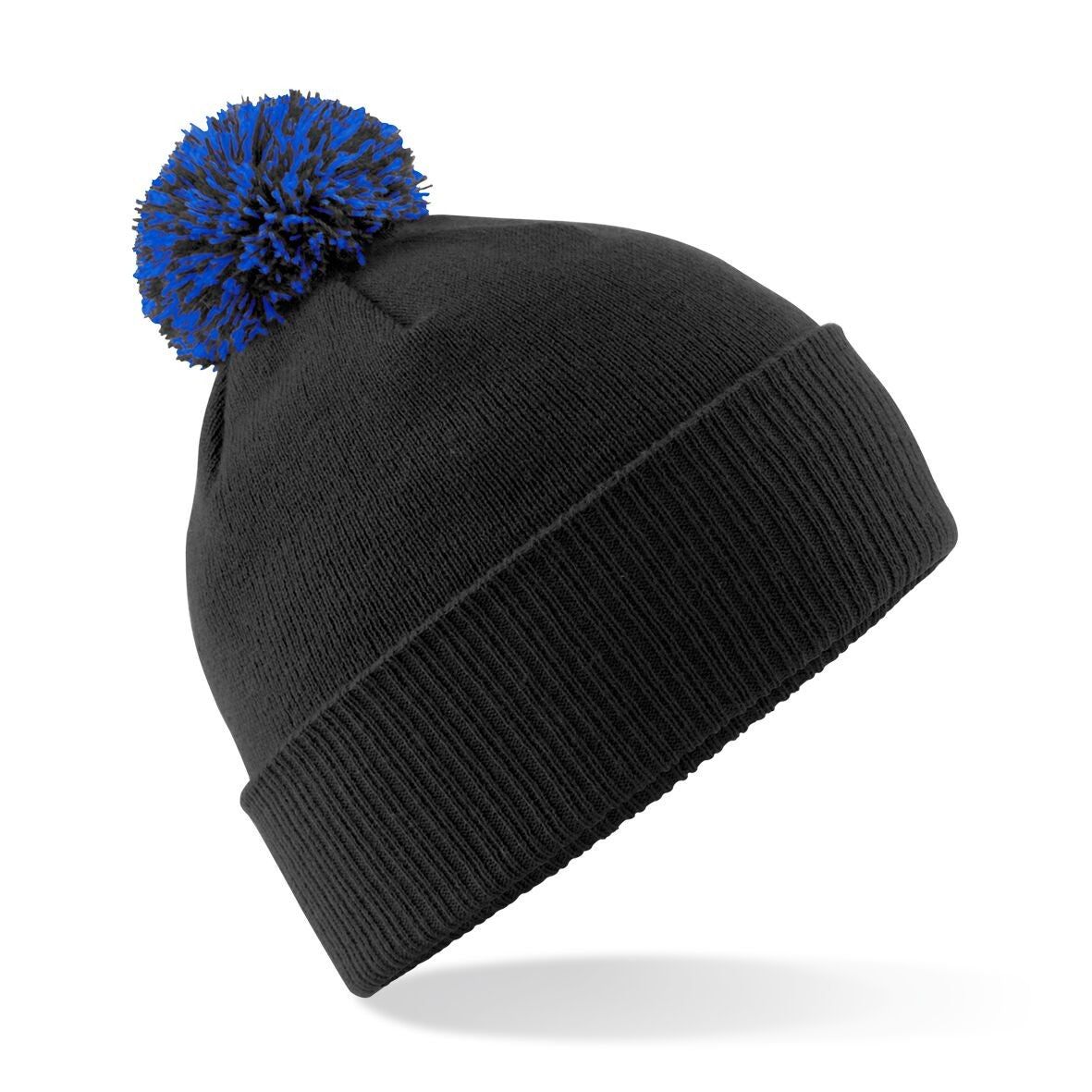 Snowstar Duo Beanie | BLACK/BRIGHT ROYAL