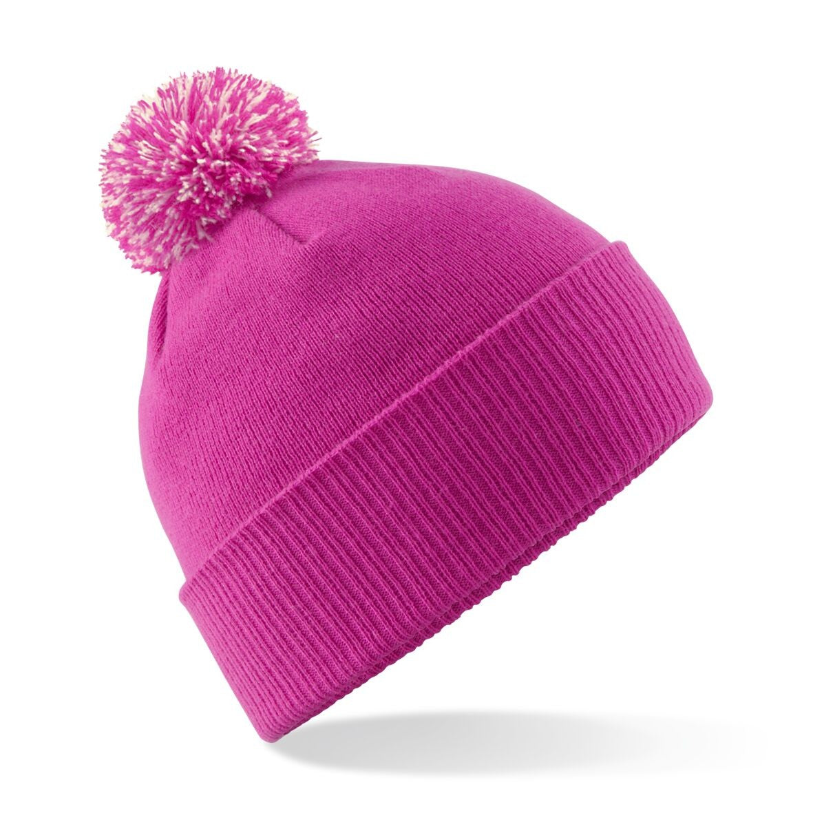 Snowstar Duo Beanie | FUCHSIA/OFF WHITE