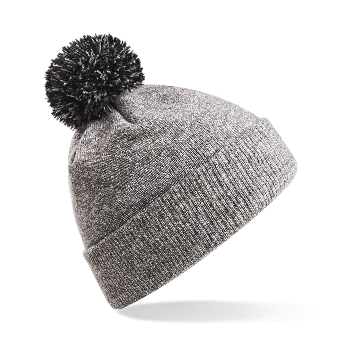 Snowstar Duo Beanie | HEATHER GREY/BLACK