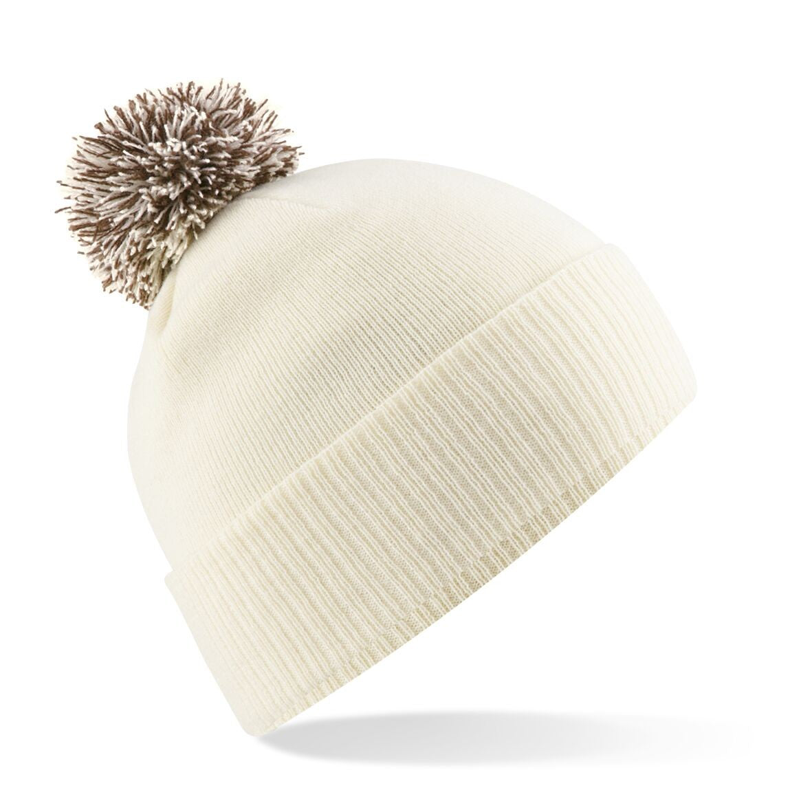 Snowstar Duo Beanie | OFF WHITE/MOCHA