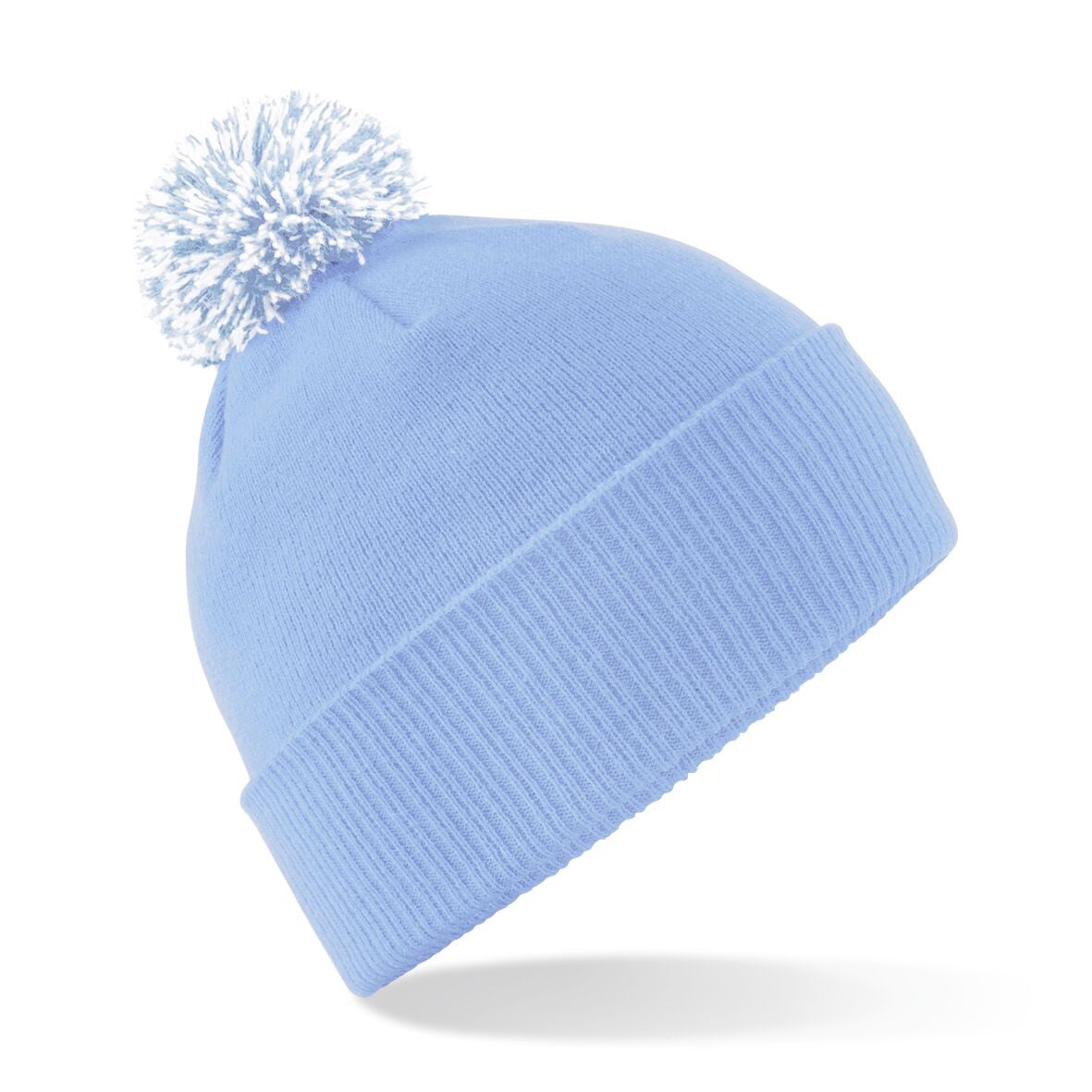 Snowstar Duo Beanie | SKY BLUE/WHITE