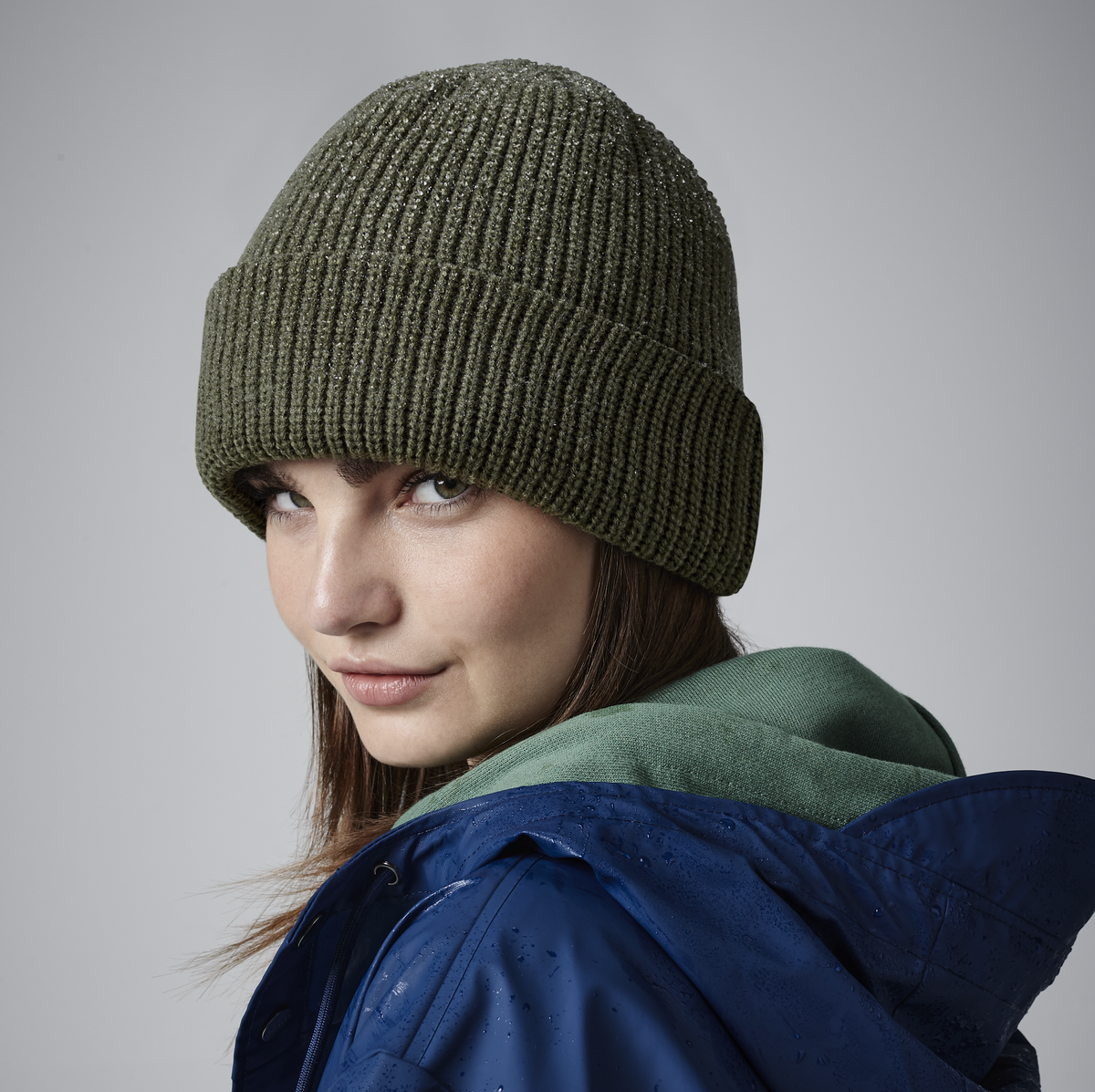 Water-Repellent Thermal Elements Beanie | OLIVE GREEN