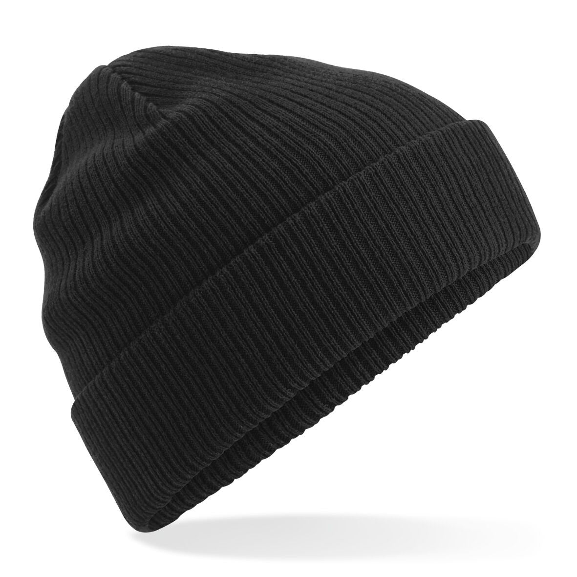 Organic Cotton Beanie | BLACK