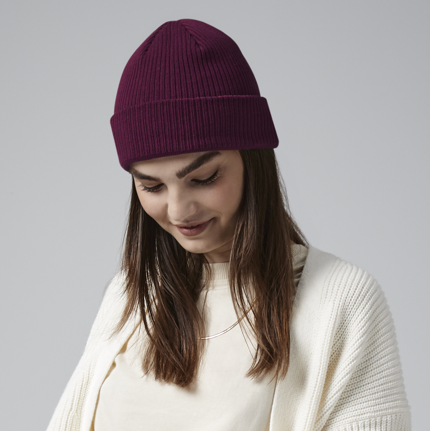 Organic Cotton Beanie | BLACK