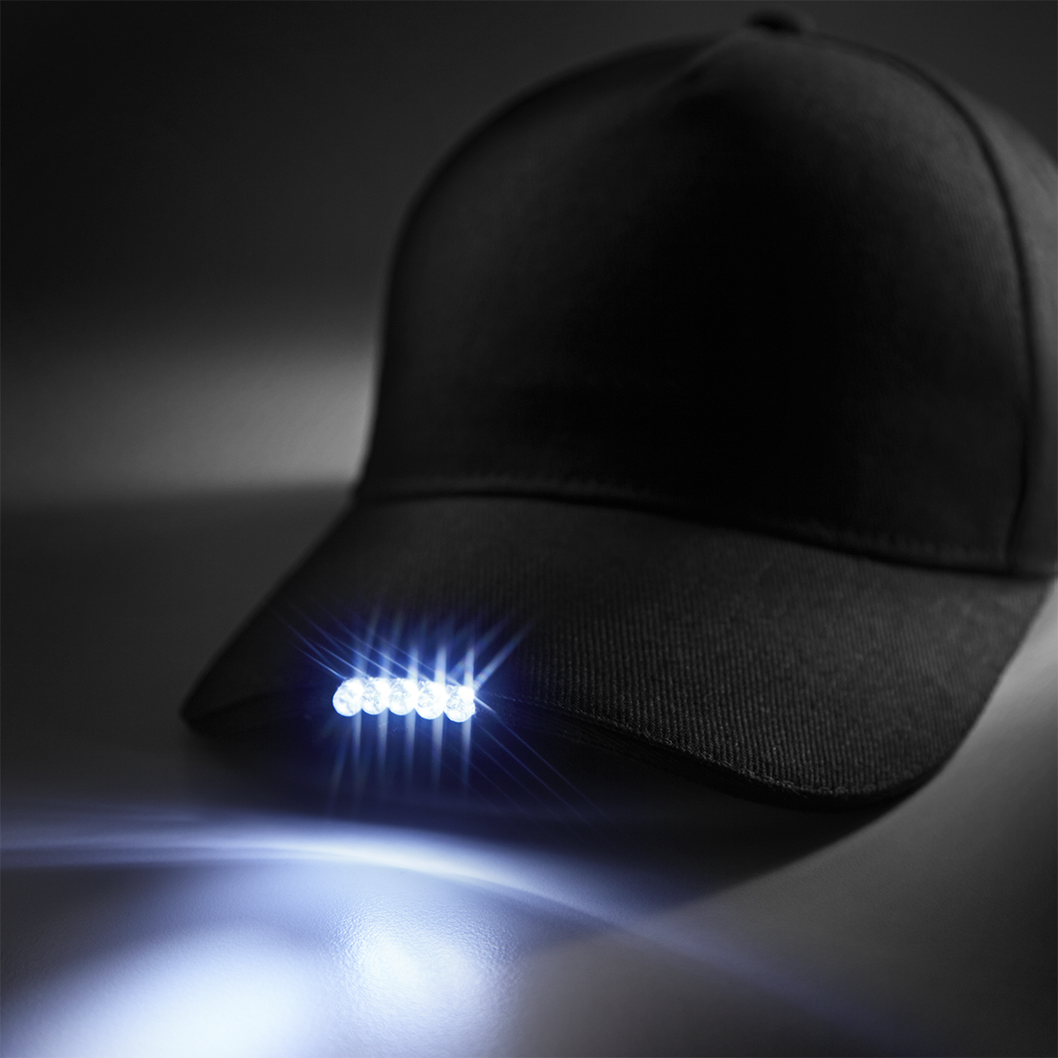 Led Light Cap | BLACK