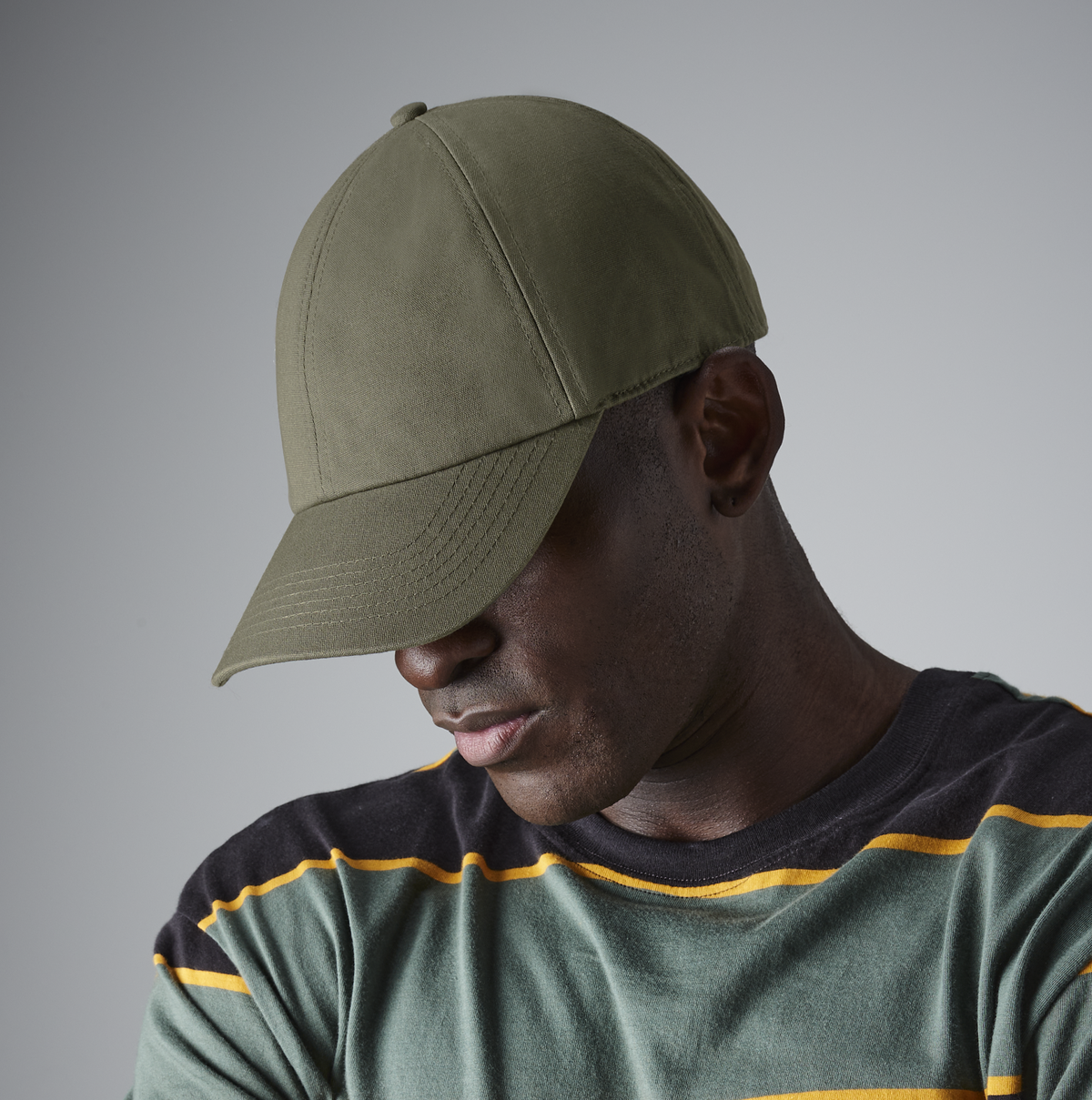 Organic Cotton 6 Panel Cap | DESERT SAND