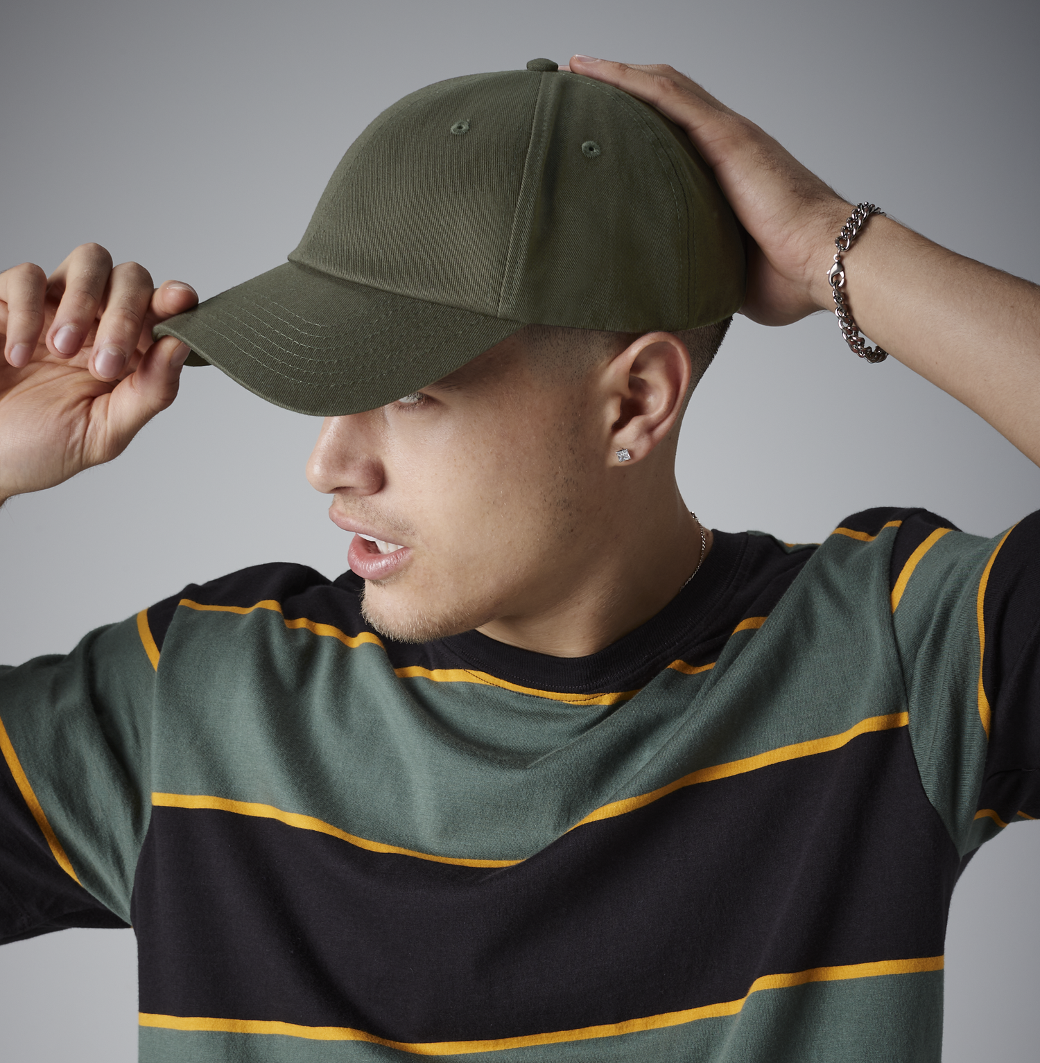 Authentic Baseball Cap | MILITARY GREEN