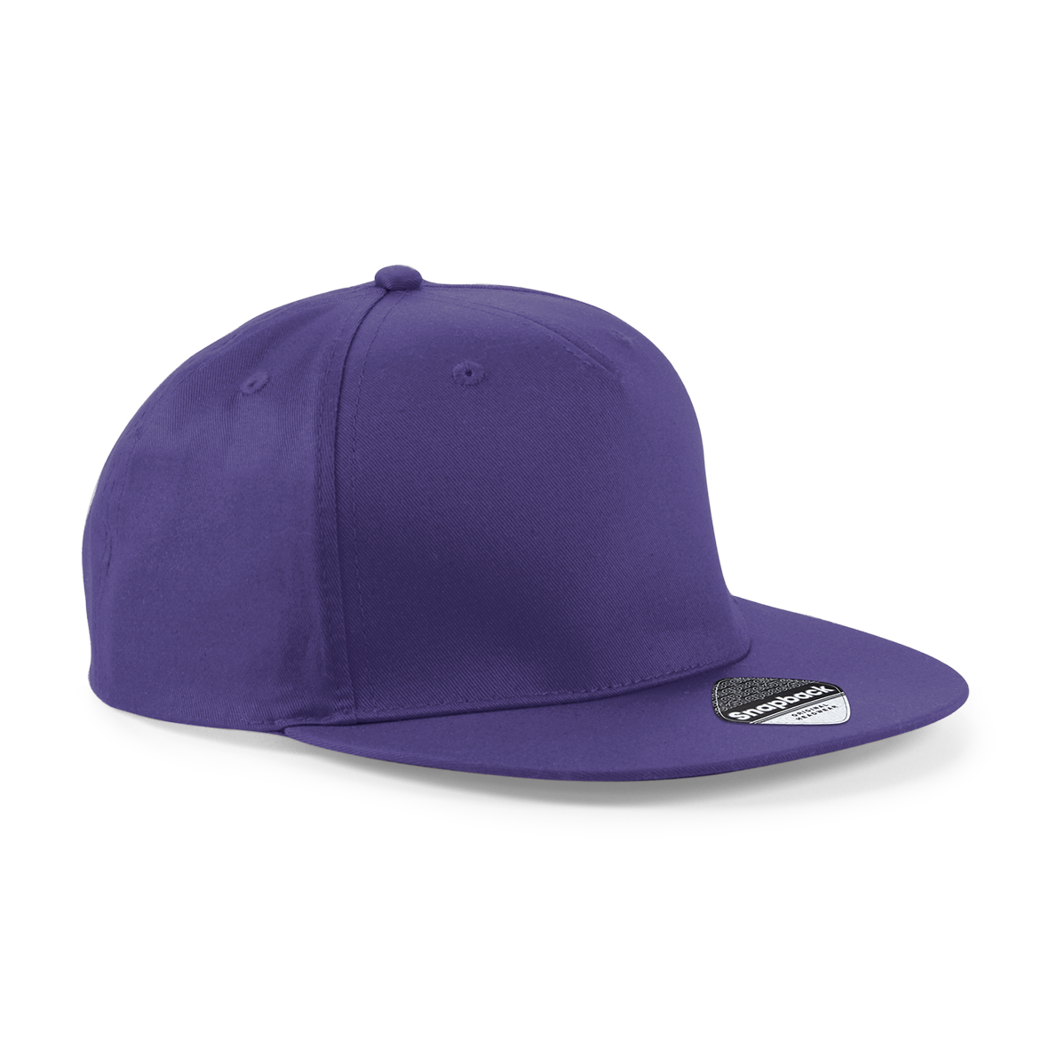 5 Panel Snapback Rapper Cap | PURPLE