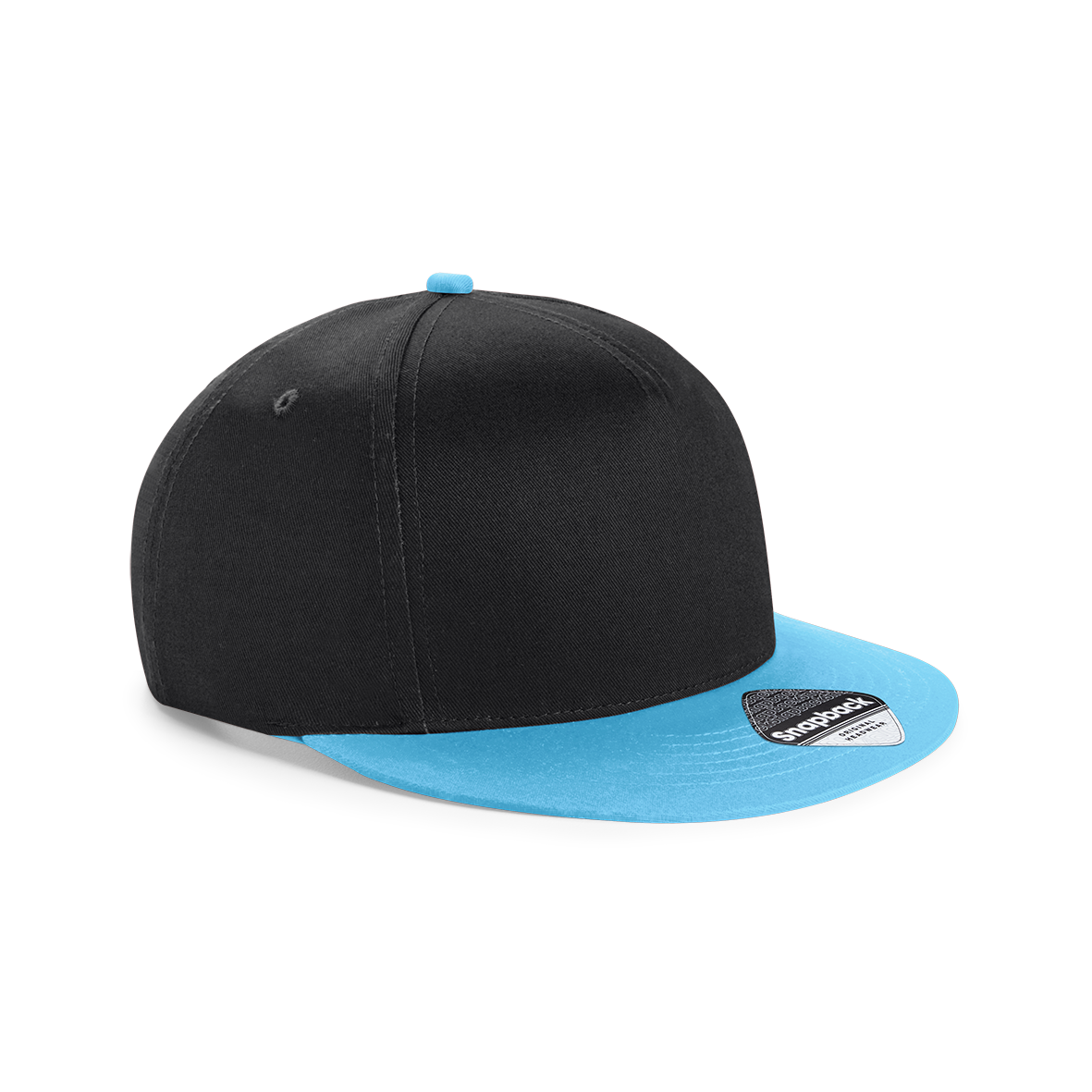 Youth Snapback | BLACK/SURF BLUE
