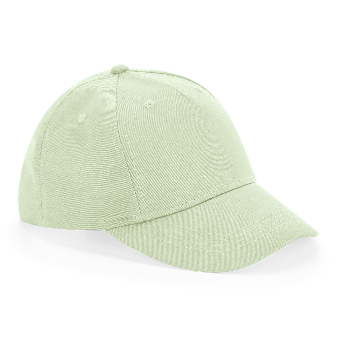 Kids Organic Cotton 5 Panel Cap | PISTACHIO