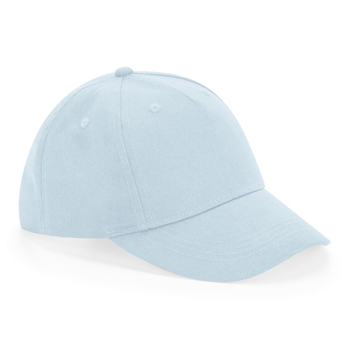 Kids Organic Cotton 5 Panel Cap | POWDER BLUE