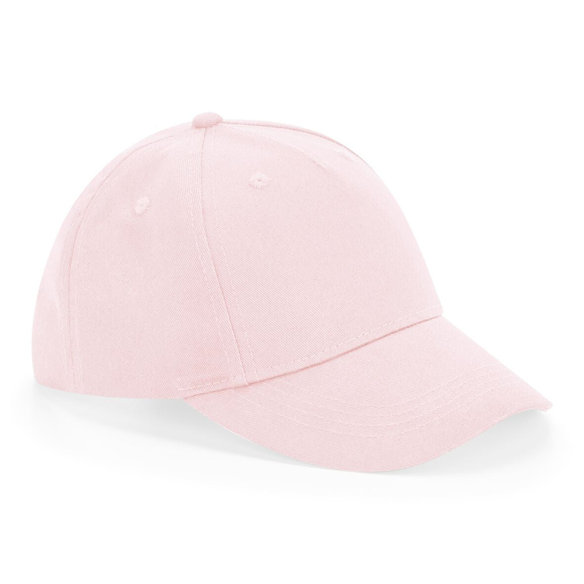 Kids Organic Cotton 5 Panel Cap | POWDER PINK