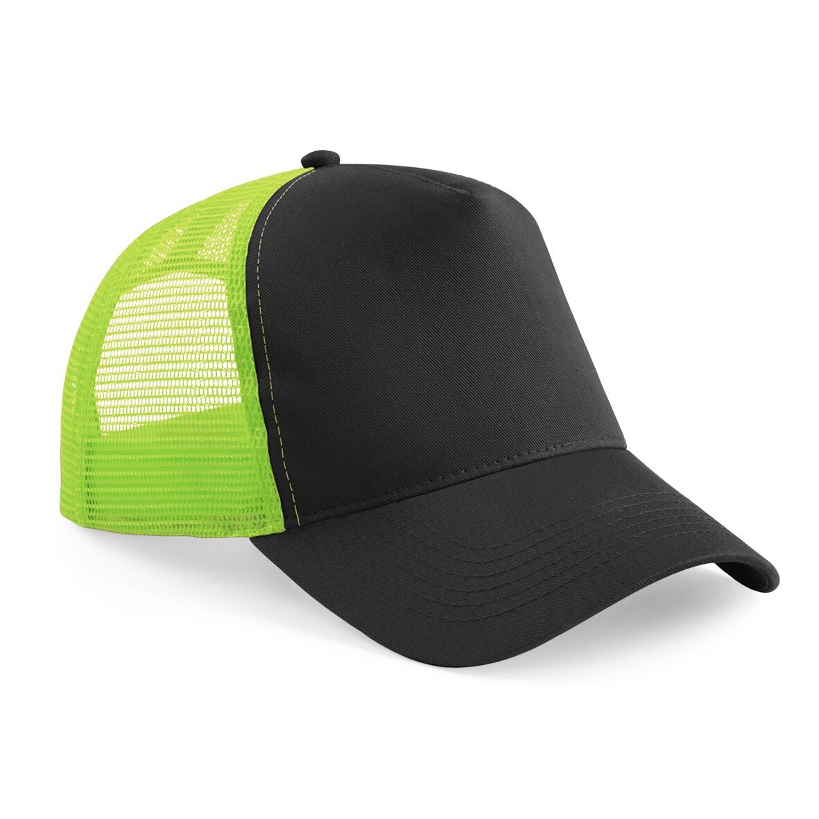 Snapback Trucker | BLACK/LIME
