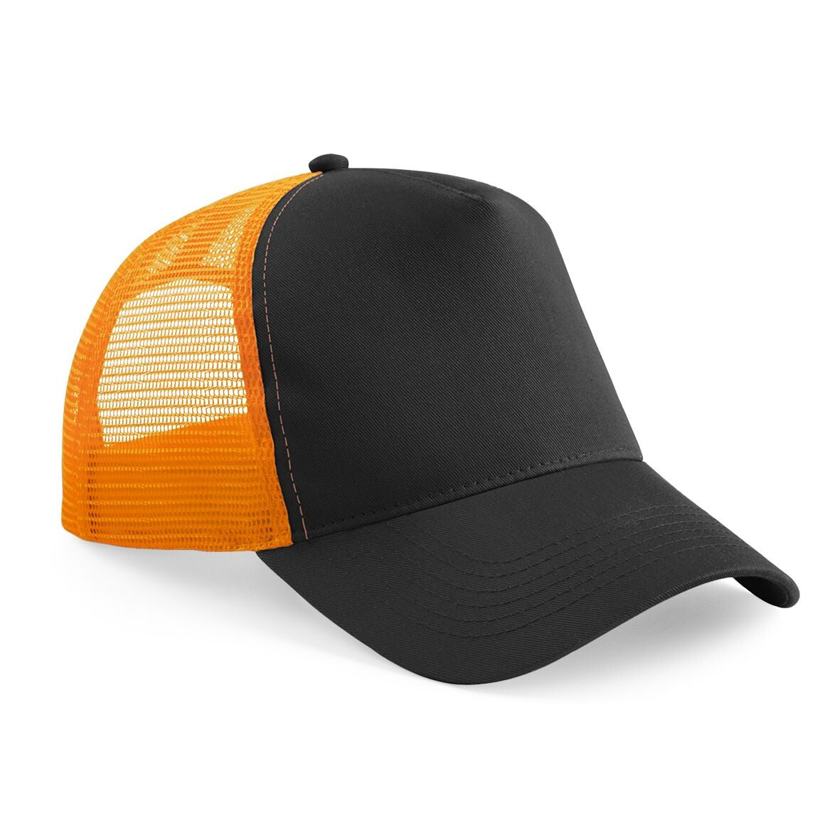Snapback Trucker | BLACK/ORANGE