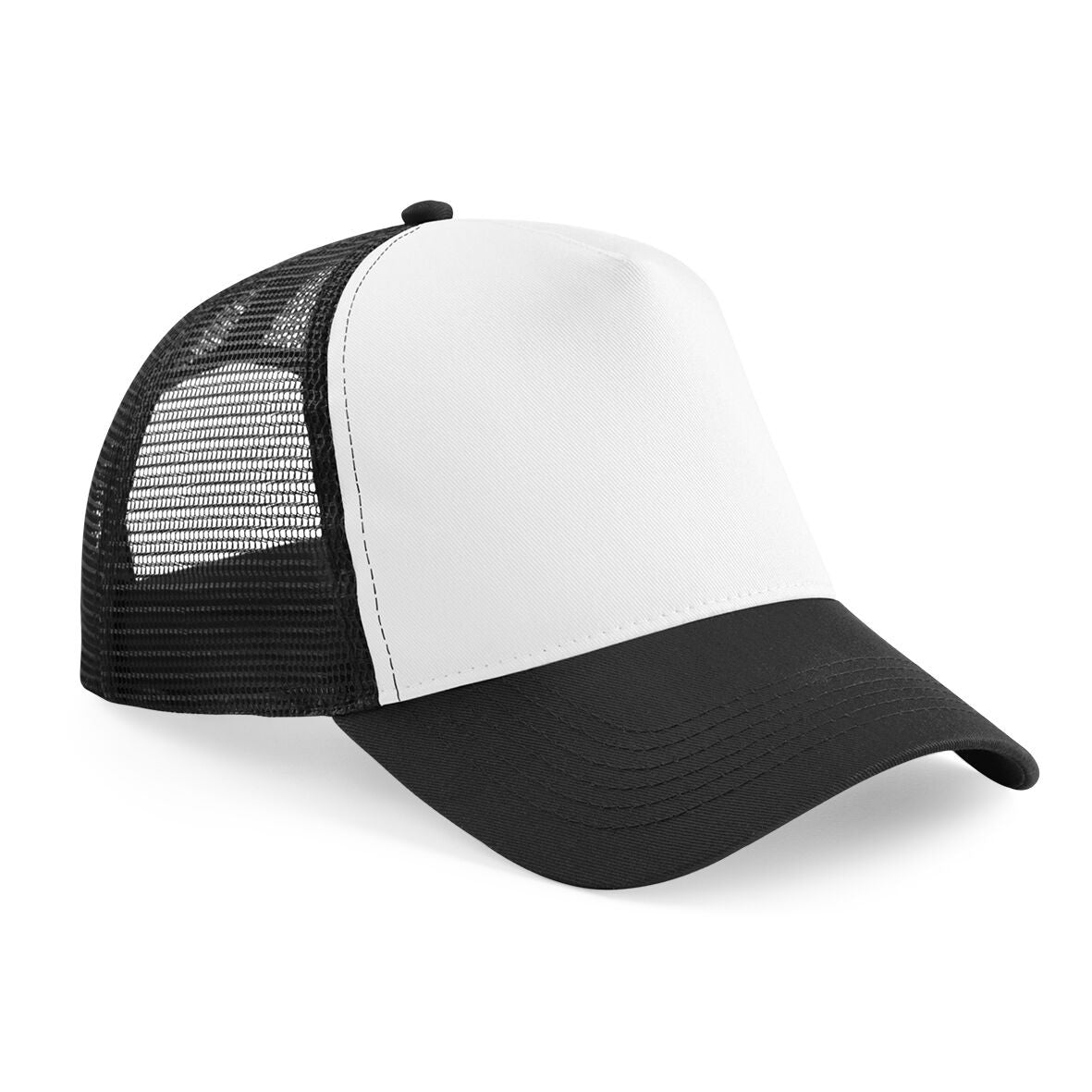 Snapback Trucker | BLACK/WHITE