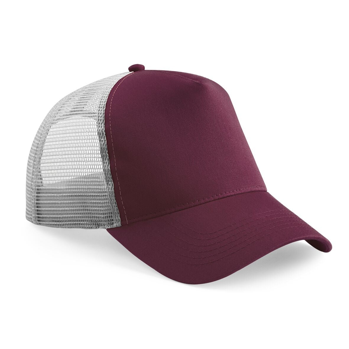 Snapback Trucker | BURGUNDY/LIGHT GREY