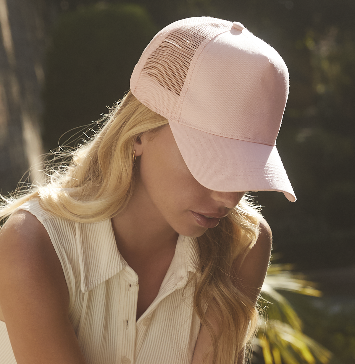 Snapback Trucker | WHITE/WHITE