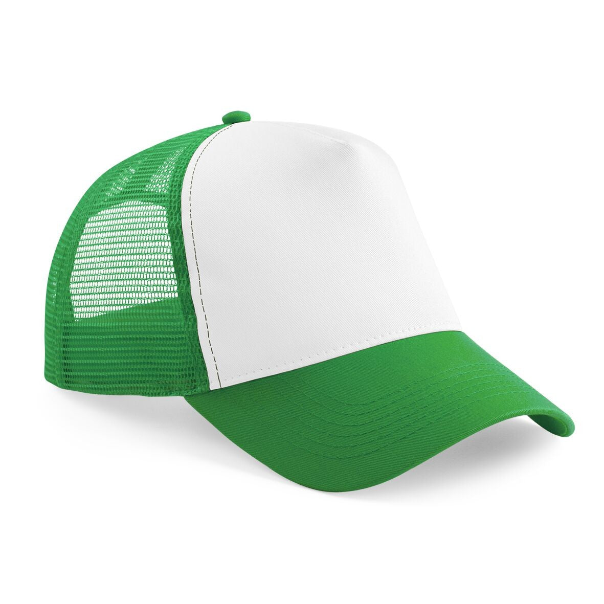 Snapback Trucker | PURE GREEN/WHITE