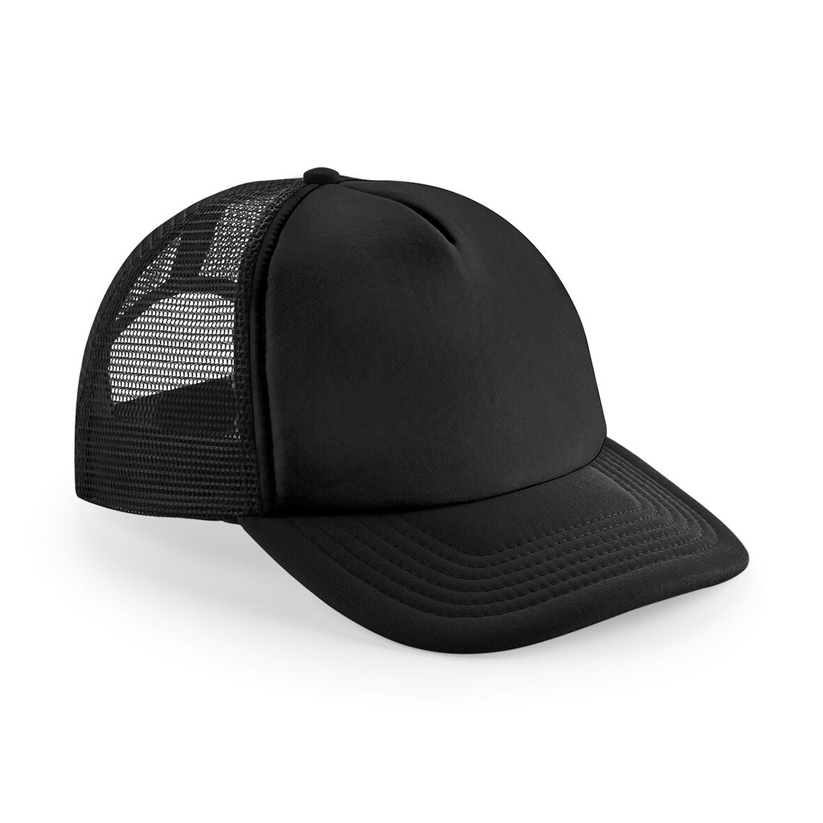 Vintage Snapback Trucker | BLACK/BLACK