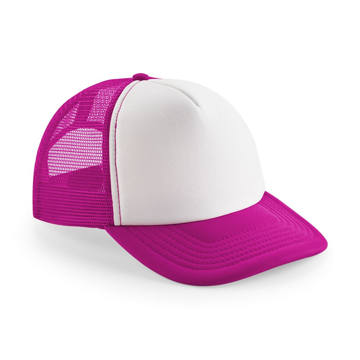 Junior Vintage Snapback Trucker | FUCHSIA/WHITE