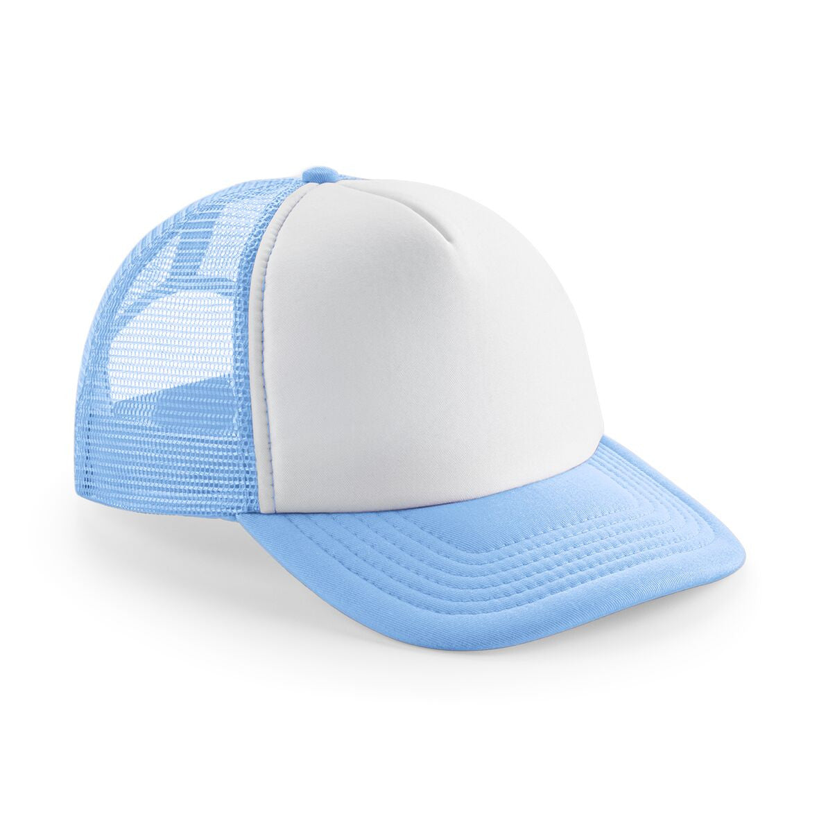 Junior Vintage Snapback Trucker | SKY BLUE/WHITE