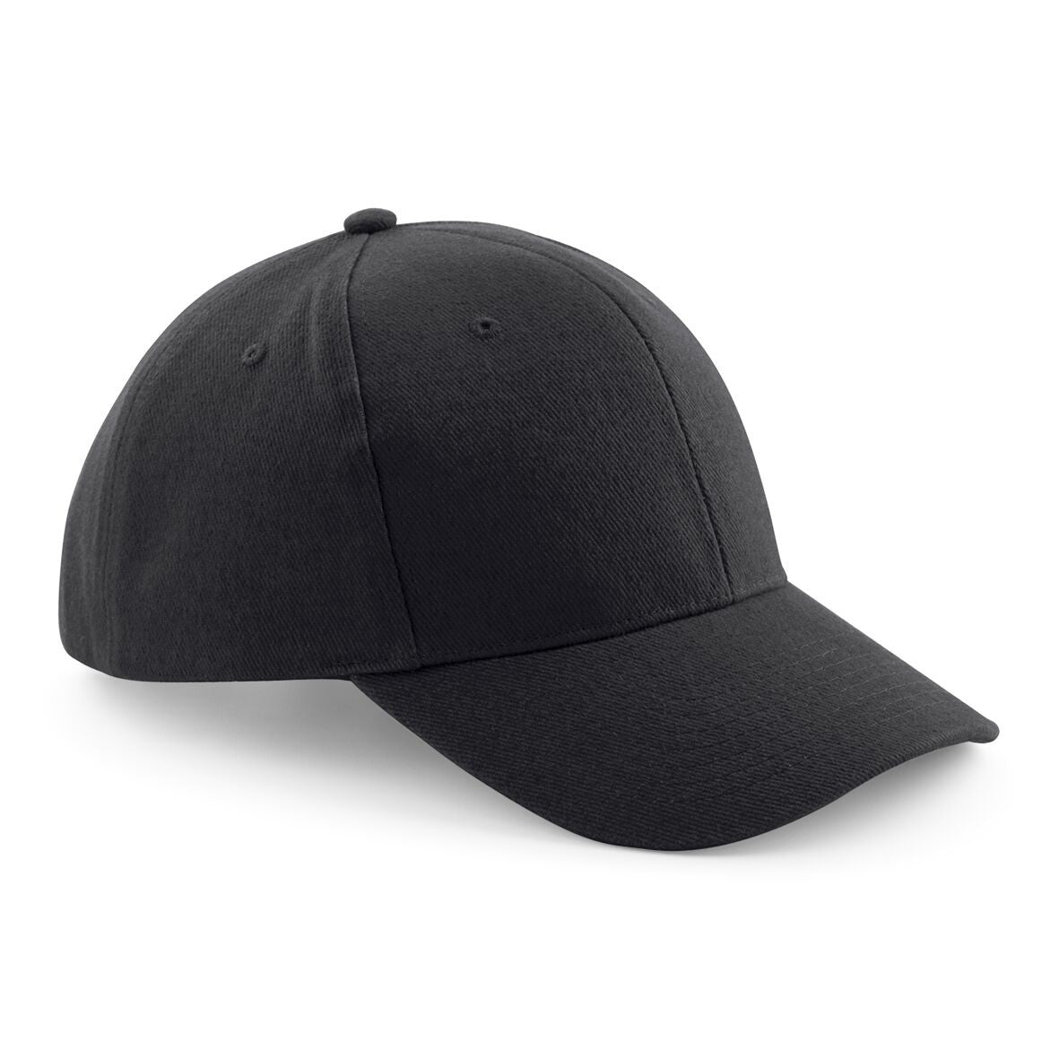 Pro Style Heavy Brushed Cotton Cap | BLACK