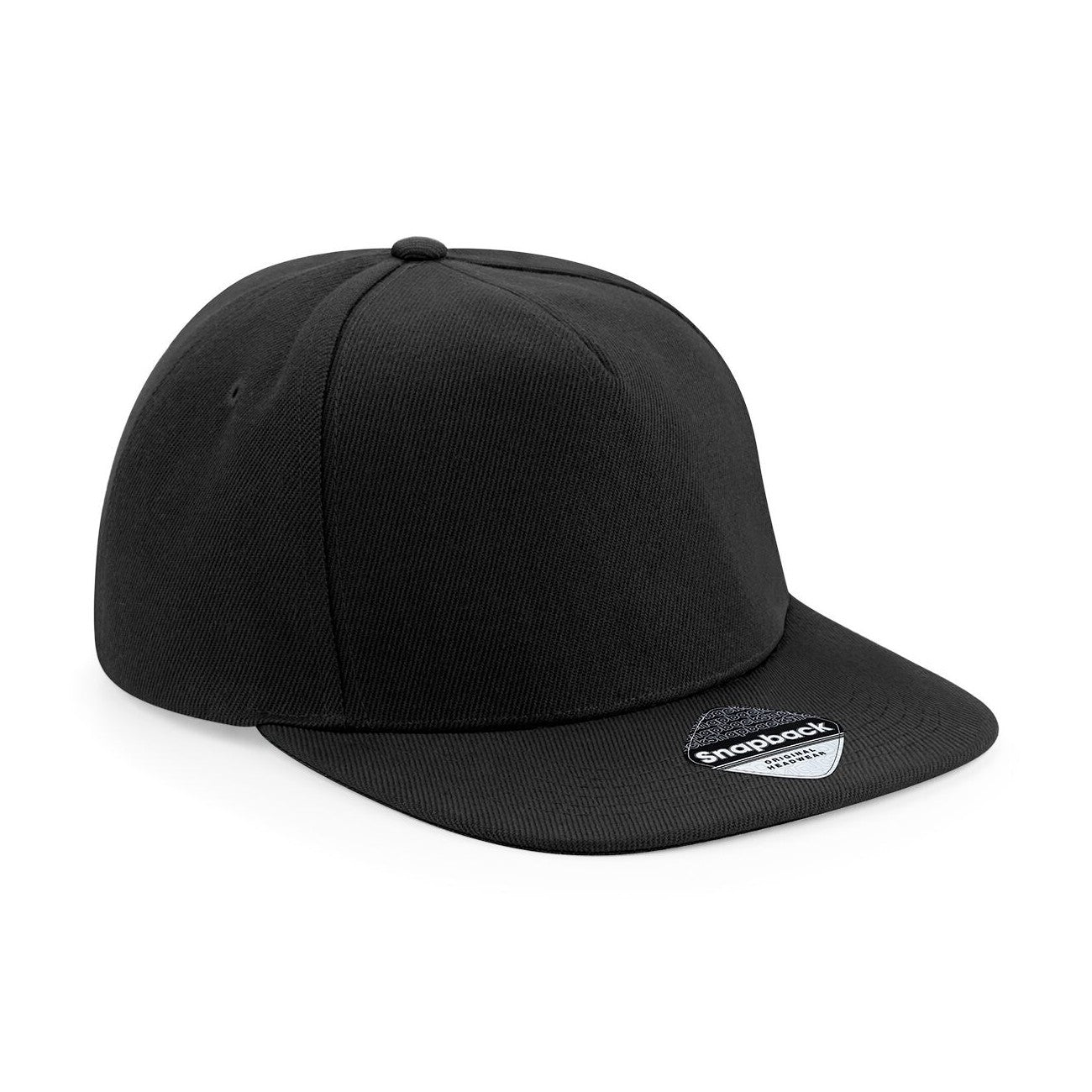 Original Flat Peak Snapback | BLACK/BLACK (BLACK UNDERPEAK)