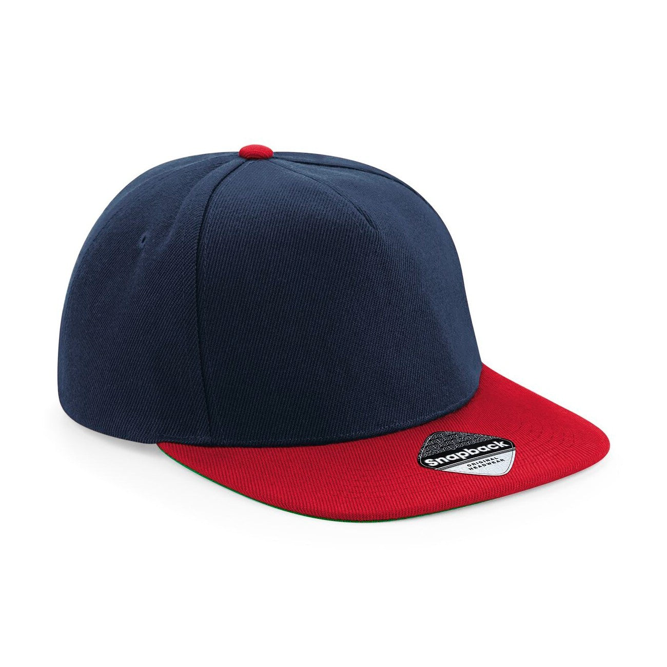 Original Flat Peak Snapback | NAVY/CLASSIC RED (GREEN UNDERPEAK)